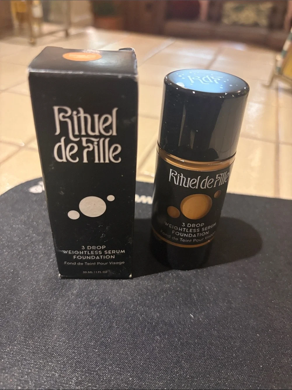 Rituel de Fille 3 Drop Weightless Serum Foundation - potion #155 medium